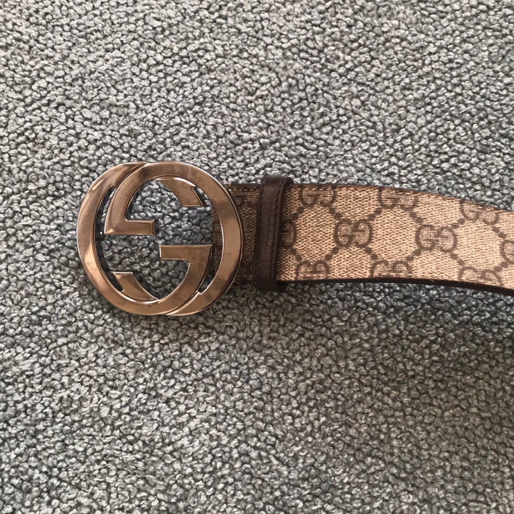 Gucci GG Supreme Belt